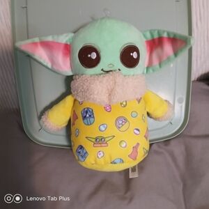 Star Wars Mandalorian Grogu Plush Easter Figure NWT
